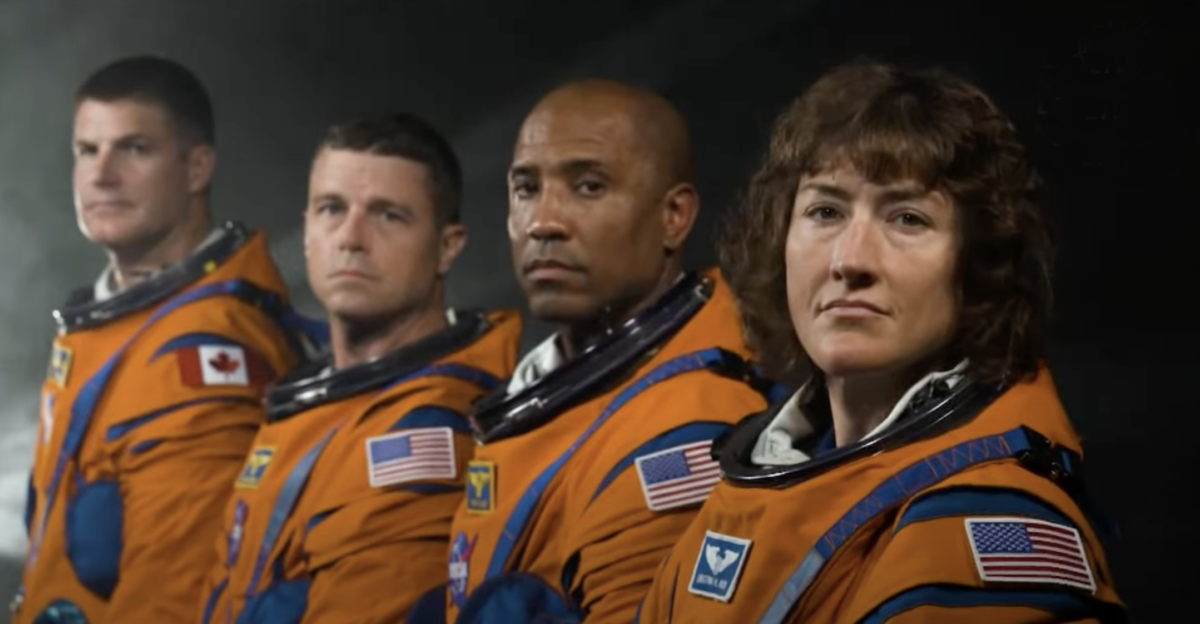 Artemis II crew png