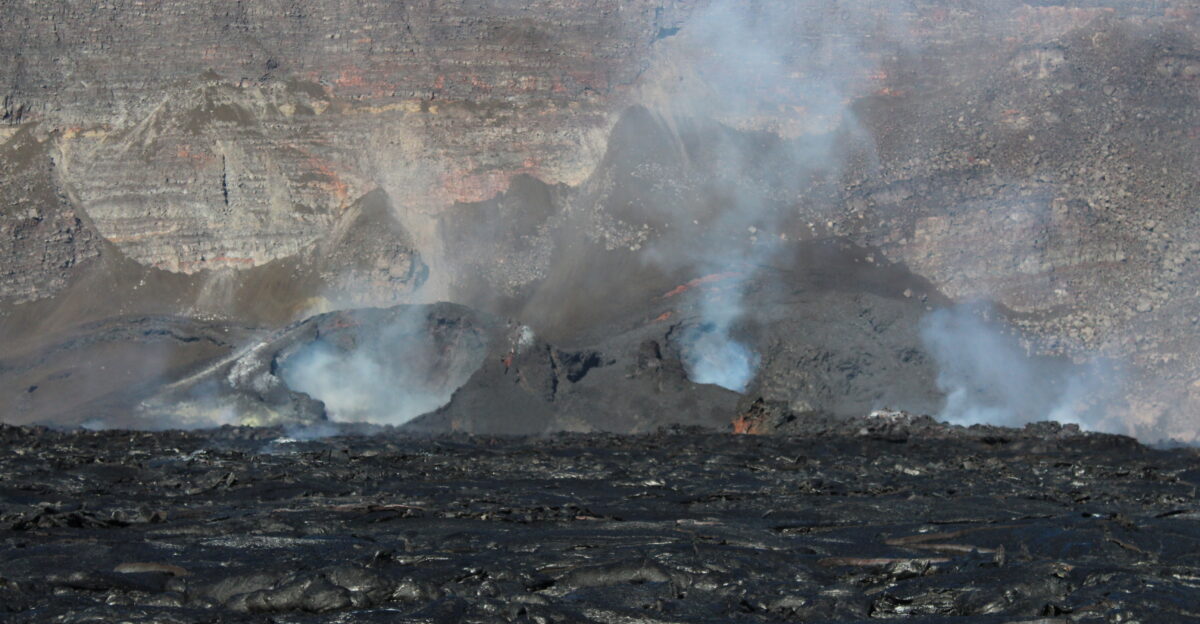 January 24 2025 - K lauea caldera floor U S Geological Survey