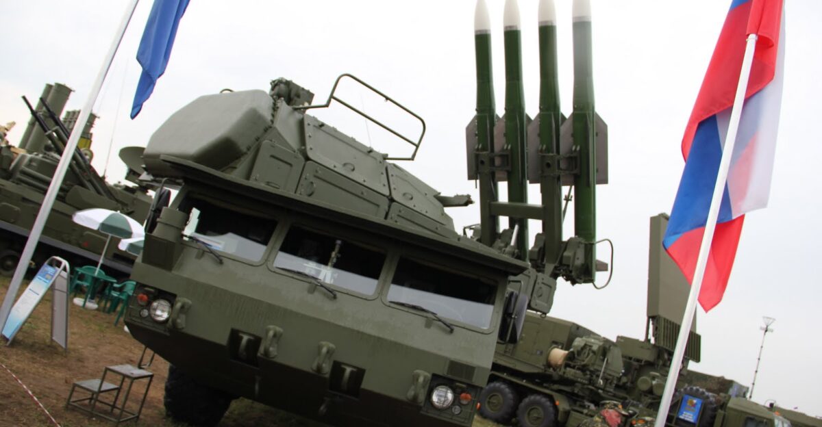 Buk M2E at MAKS 2011