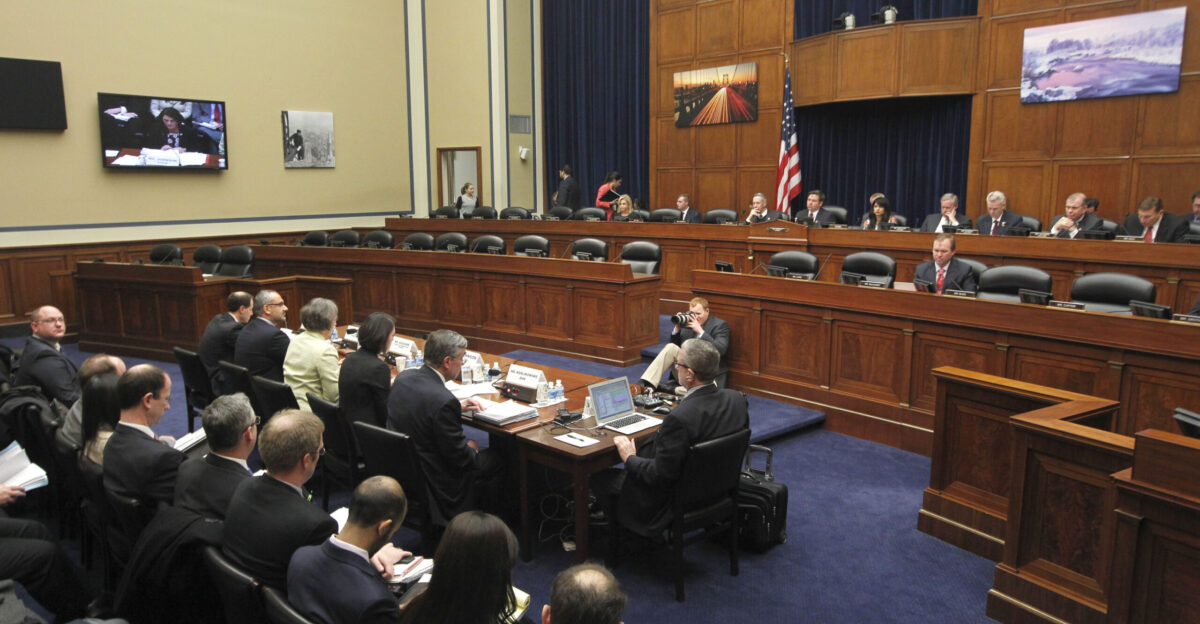 U S Customs and Border Protection Commissioner R Gil Kerlikowske testifies before the House Oversight and Government Reform Subcommittee on Government Operations about the Visa Waiver Improvement and Terrorist Travel Prevention Act in Washington D C Feb 10 2016 U S Customs and Border Protection Photo by Glenn Fawcett