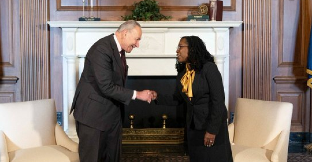 I’m honored to meet today in the Senate with Judge Ketanji Brown Jackson for the first time since her nomination by President Biden to the U.S. Supreme Court.
She is brilliant, beloved, and belongs on the Court!