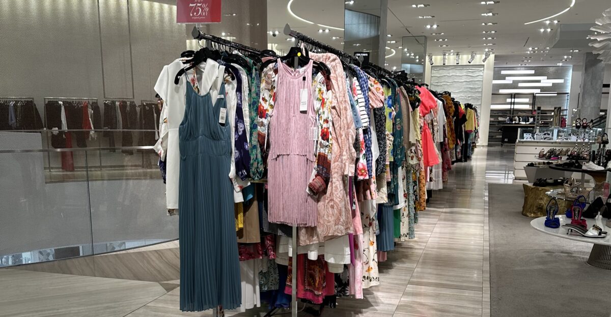 Clearance Saks Fifth Avenue Brickell City Centre Miami FL October 2023