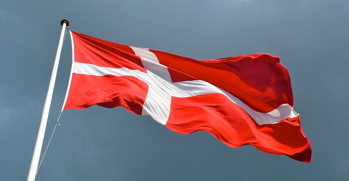 The Danish flag - Dannebrog Photographed by Per Palmkvist Knudsen