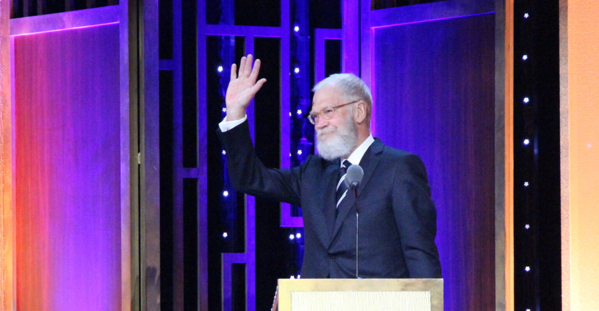 <p>David Letterman accepting his Individual Peabody Award.
</p>
(Photo/Sarah E. Freeman/Grady College, freemans@uga.edu in New York City, Georgia, on Saturday, May 21, 2016)