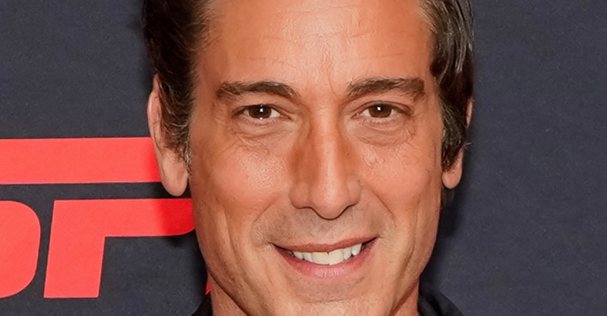 David Muir at the premiere of ‘Running with the Wolves’ in July, 2025