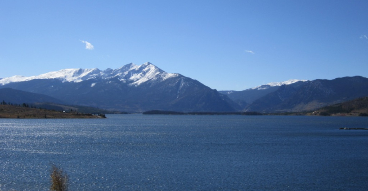 Lake Dillon in October