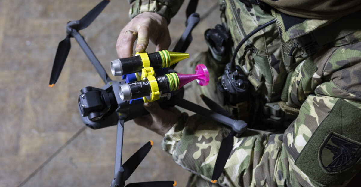 A Chinese drone for hobbyists plays a crucial role in the Russia