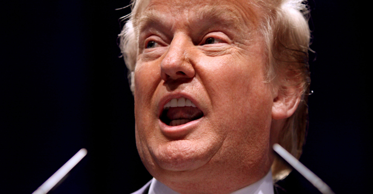 <p>Donald Trump speaking at CPAC 2011 in Washington, D.C.
</p>
Please attribute to Gage Skidmore if used elsewhere.