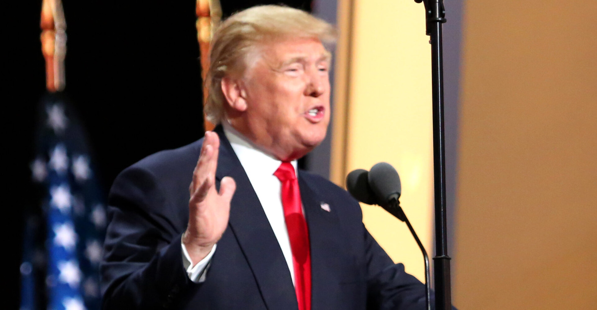 Trump promised to bring sweeping political change, to create wealth, and to make America safe again in a speech that excited delegates on the fourth and final day of the convention. (A. Shaker/VOA)