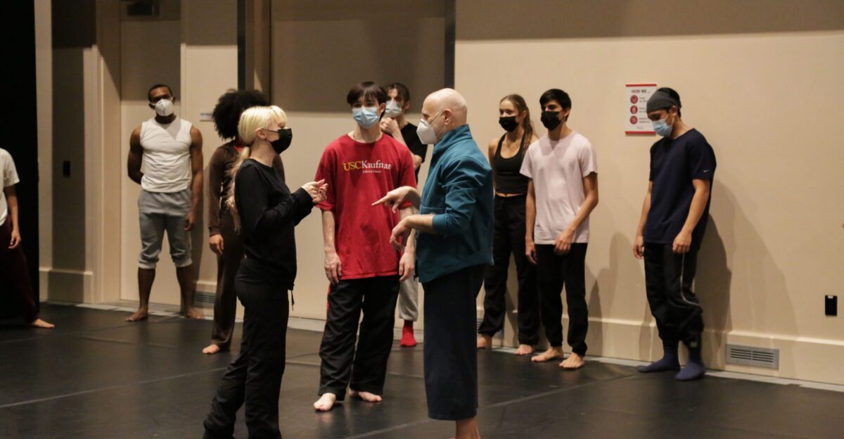 BFA students on creating a new work with Doug Varone USC Kaufman