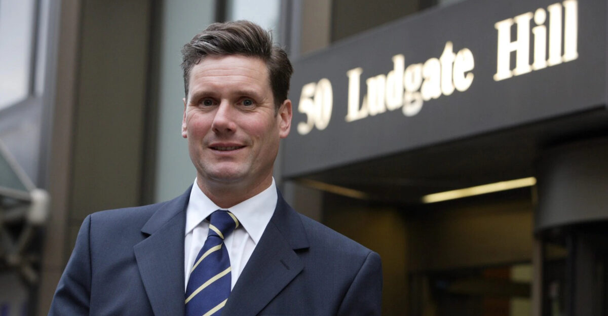 Offiical portrait of Director of Public Prosecutions Keir Starmer in 2009