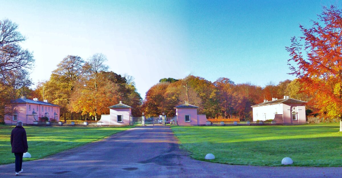 Entry to the Royal Lodge Windsor Great Park