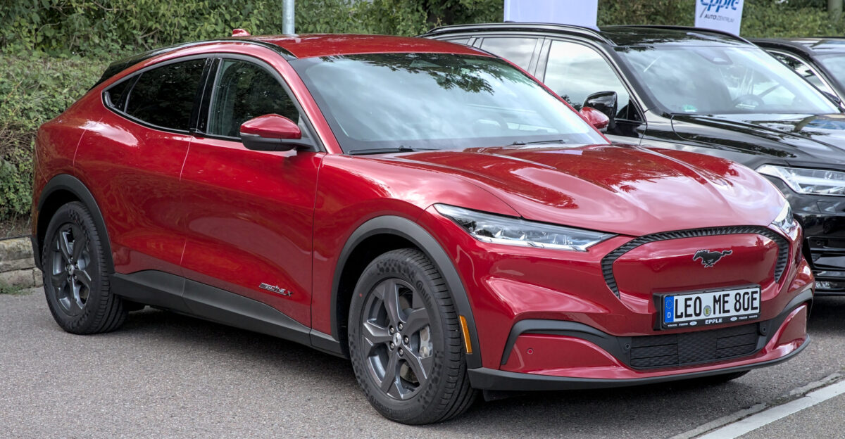 Ford Mustang Mach-E at Leonberger Autoschau 2022