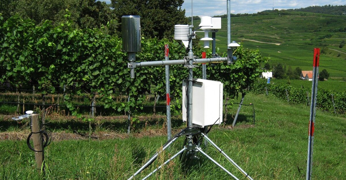 meadow mountain hill weather station professional weather station meteorology weather observation anemometer weather wind rain heaven precipitation technology weather forecast measurement temperature wind direction nature wind speed