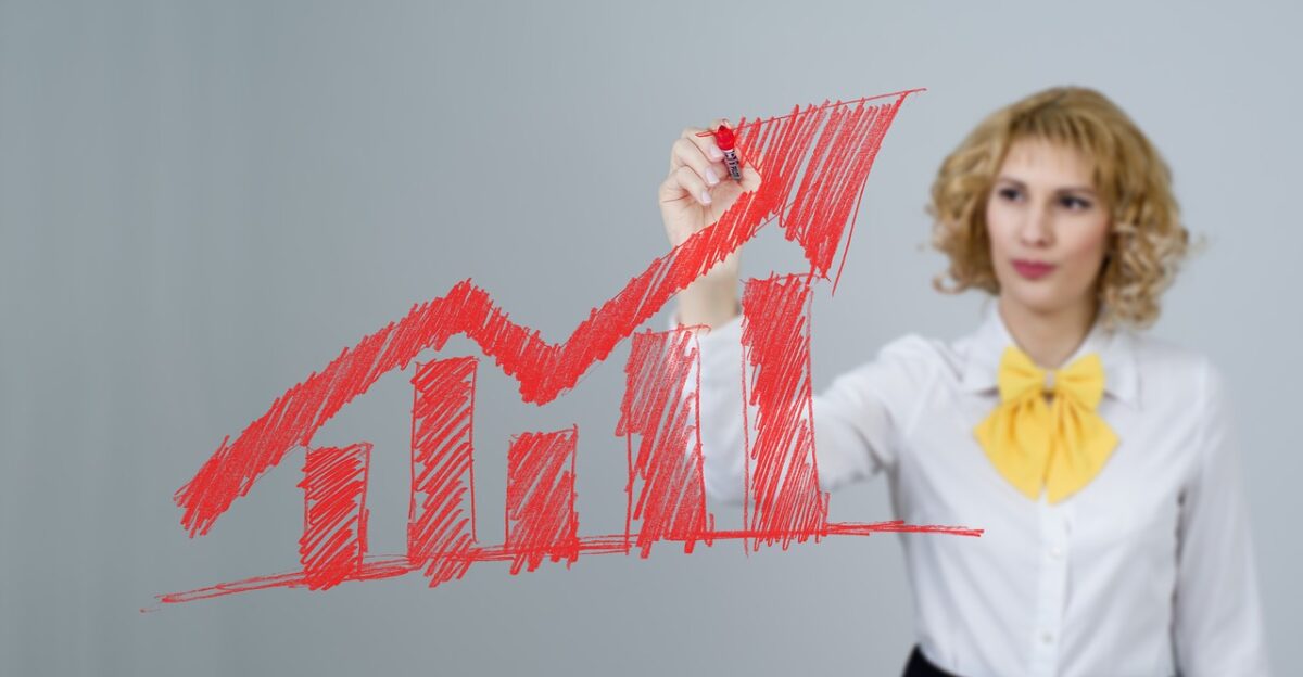 chart graph s statistics finance business data report analytics growth success revenue sales profit results woman businesswoman leadership increase blue data blue finance blue growth blue leadership blue sales revenue revenue revenue revenue revenue increase