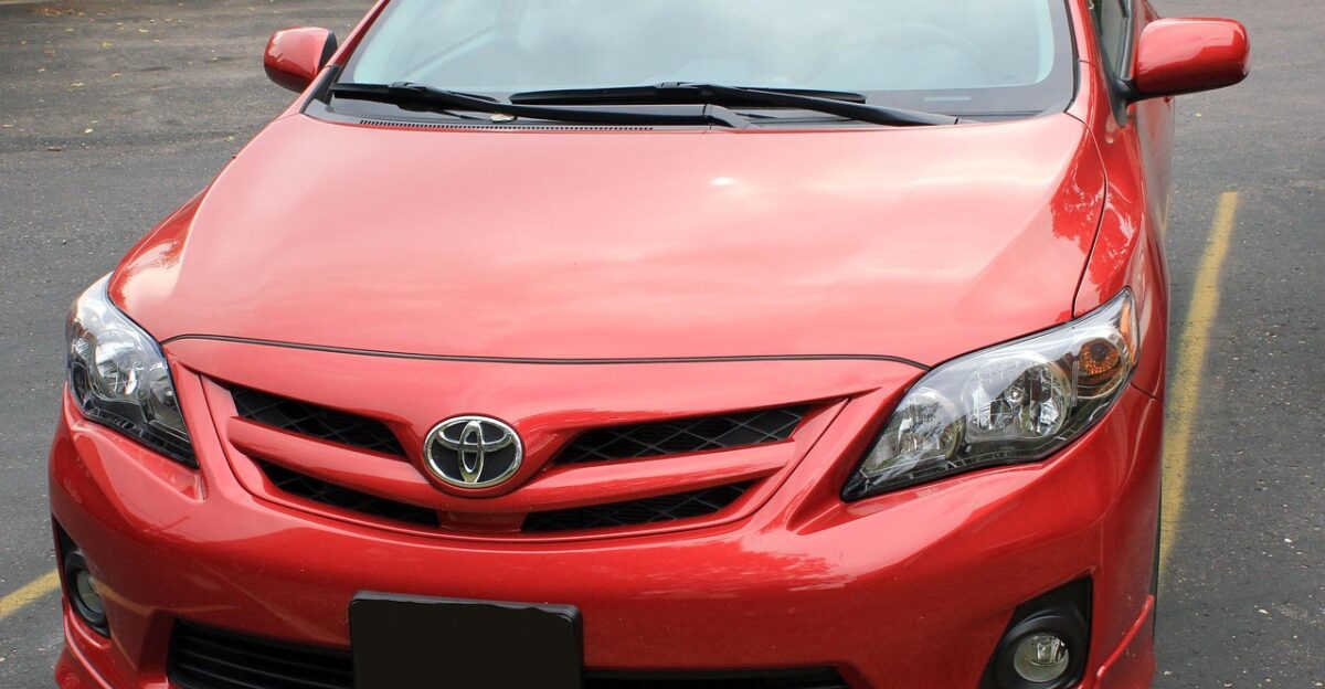 toyota corolla red automobiles car automobile motor car wallpapers automotive transport auto driving vehicle transportation drive