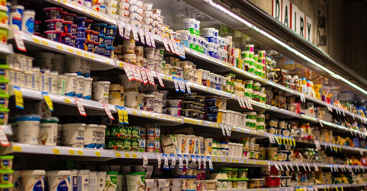 supermarket, shelf, blur, yogurt, milk, shopping, retail, grocery, food, shop, market, store, merchandise, goods, buy, products, butter, dairy, zoom background, brown shopping, brown zoom, brown shop, brown grocery, brown groceries, brown market, supermarket, supermarket, supermarket, supermarket, supermarket, grocery, grocery