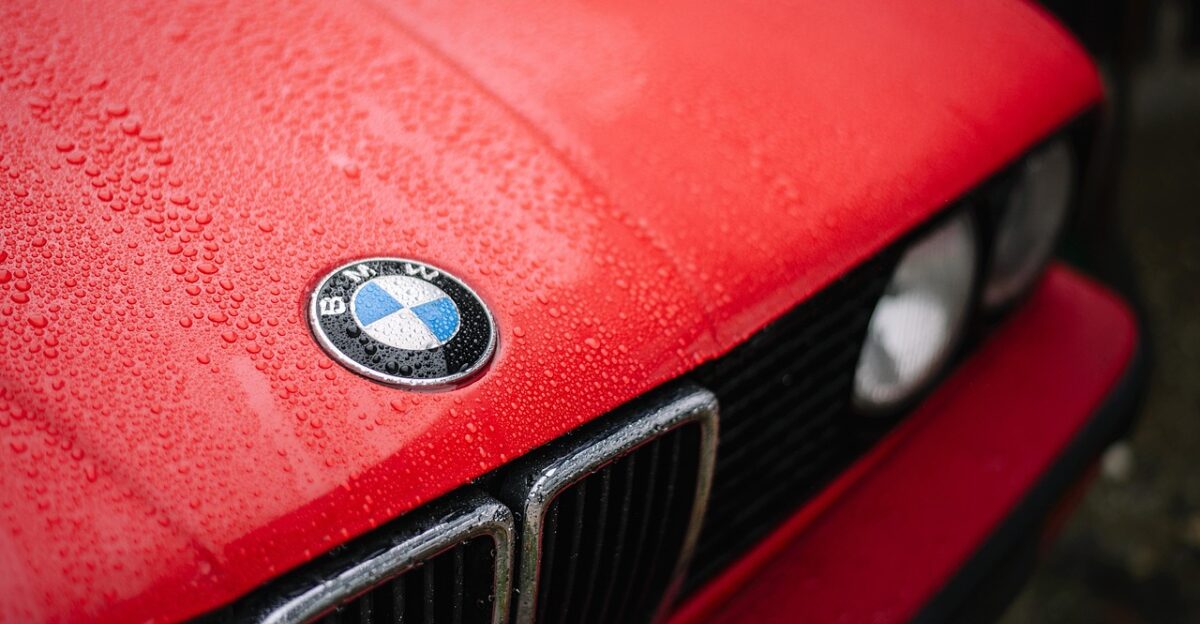 automobile raindrop bmw nature bmw e30 antique car engine hood rain red