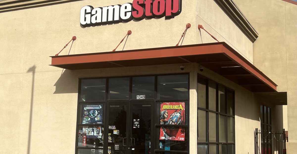 A GameStop location in Manteca California