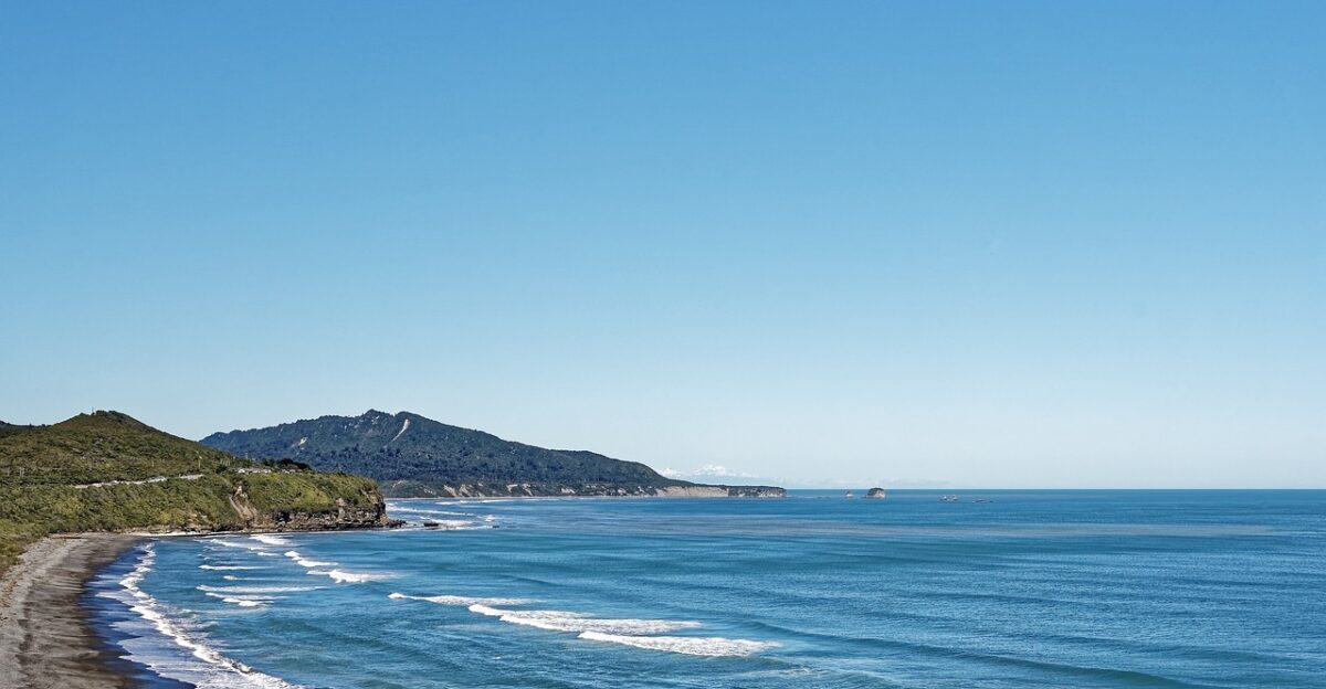 new zealand tasman lake tasman sea sea water coast beach nature landscape south island heaven blue