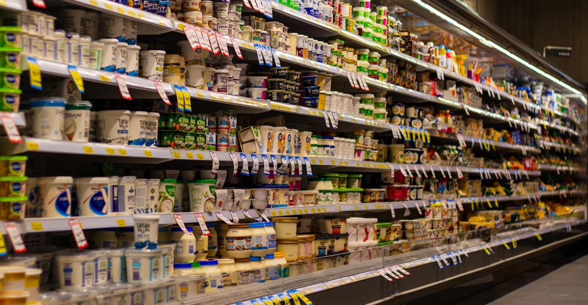 supermarket, shelf, blur, yogurt, milk, shopping, retail, grocery, food, shop, market, store, merchandise, goods, buy, products, butter, dairy, zoom background, brown shopping, brown zoom, brown shop, brown grocery, brown groceries, brown market, supermarket, supermarket, supermarket, supermarket, supermarket, grocery, grocery