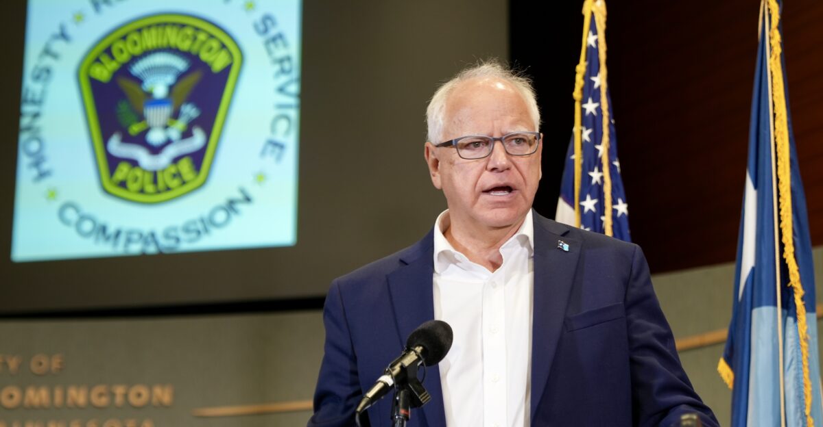 Governor Tim Walz and Straw Purchase Legislation in Minnesota on August 1 2024