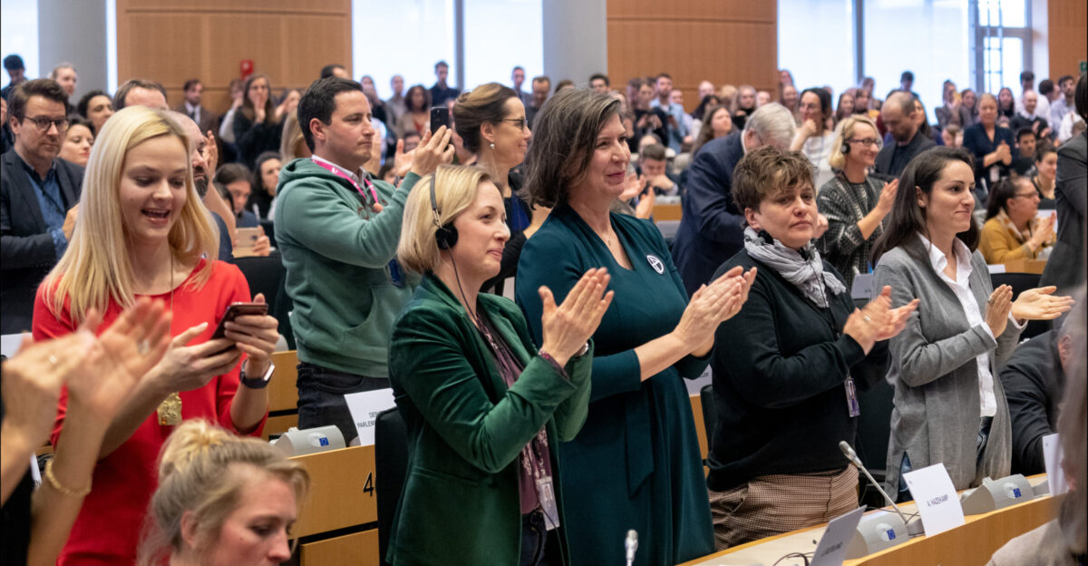 Climate activist Greta Thunberg discussed EU plans to tackle the climate emergency with Parliament s environment committee on Wednesday 4 March The climate activist was at the Parliament to discuss the Climate Law a proposal seeking to commit the EU to carbon neutrality by 2050 Addressing the committee Thunberg criticised the proposal as insufficient The EU must lead the way You have the moral obligation to do so and you have a unique economical and political opportunity to become a real climate leader You yourselves declared that we are in a climate and environment emergency You said this was an existential threat Now you must prove that you mean it It is vital to follow a science-based pathway Anything else is surrender she said This climate law is surrender because nature doesn t bargain and you cannot make deals with physics Introducing her environment committee chair Pascal Canfin said Everyone has their role to play in this I am deeply convinced that what we need is the energy of our young people No society is transformed no society can respond to the kind of challenges we face on climate if we do not take on board the energy coming from our young people And you embody that Read more This photo is free to use under Creative Commons license CC-BY-4 0 and must be credited CC-BY-4 0 European Union 2020 - Source EP creativecommons org licenses by 4 0 No model release form if applicable For bigger HR files please contact webcom-flickr AT europarl europa eu