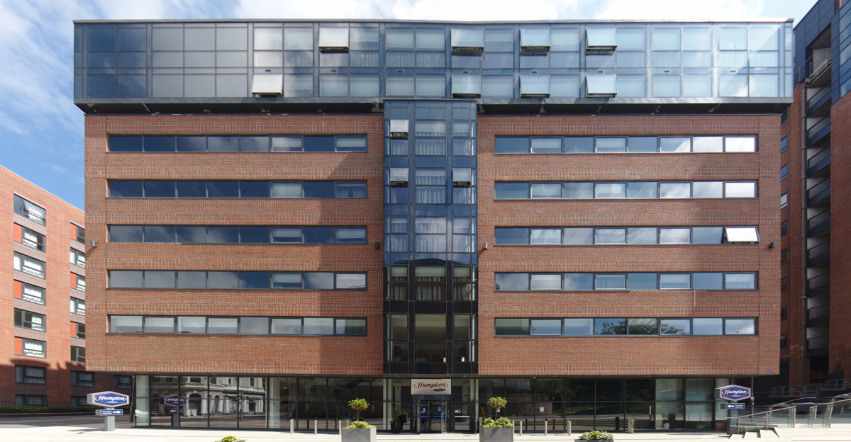 The Hampton Hilton on Hurst Street, off Wapping, Liverpool.