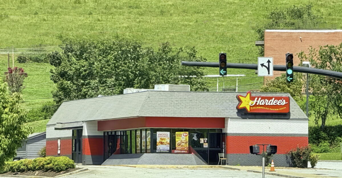 Hardee s fast-food restaurant in Franklin North Carolina
