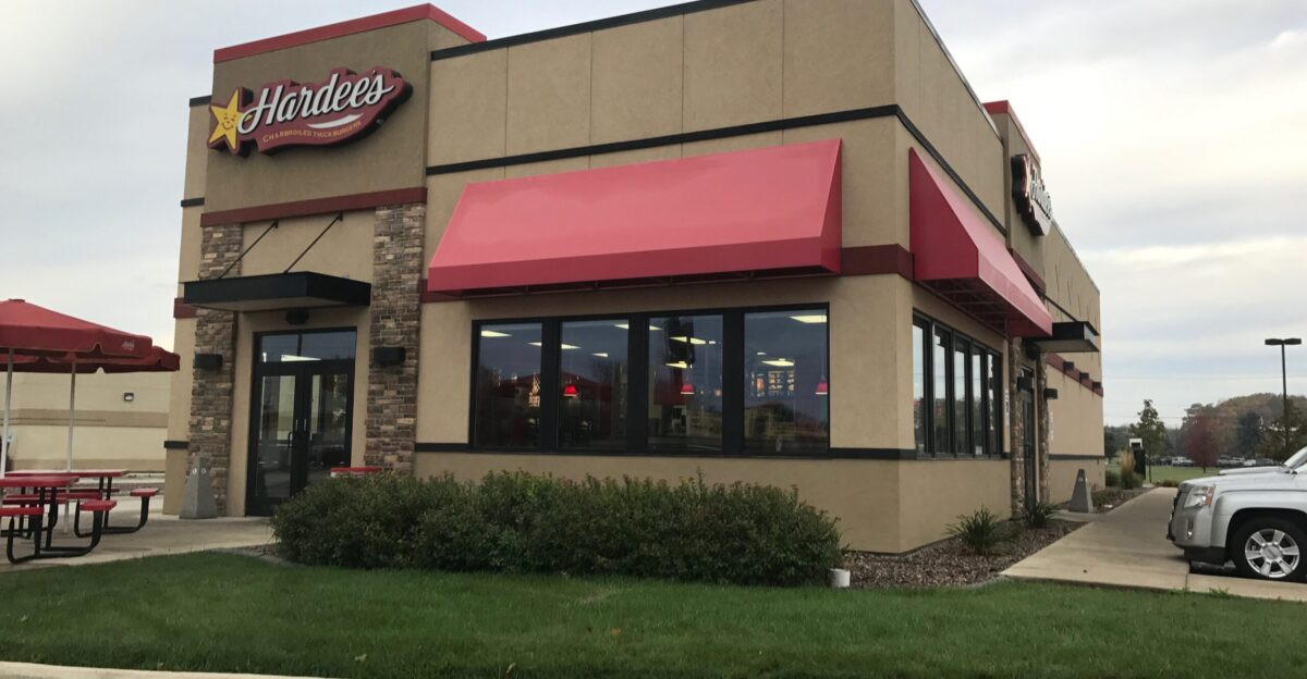 Hardee s on Calumet Avenue in Manitowoc WI shortly before closing permanently