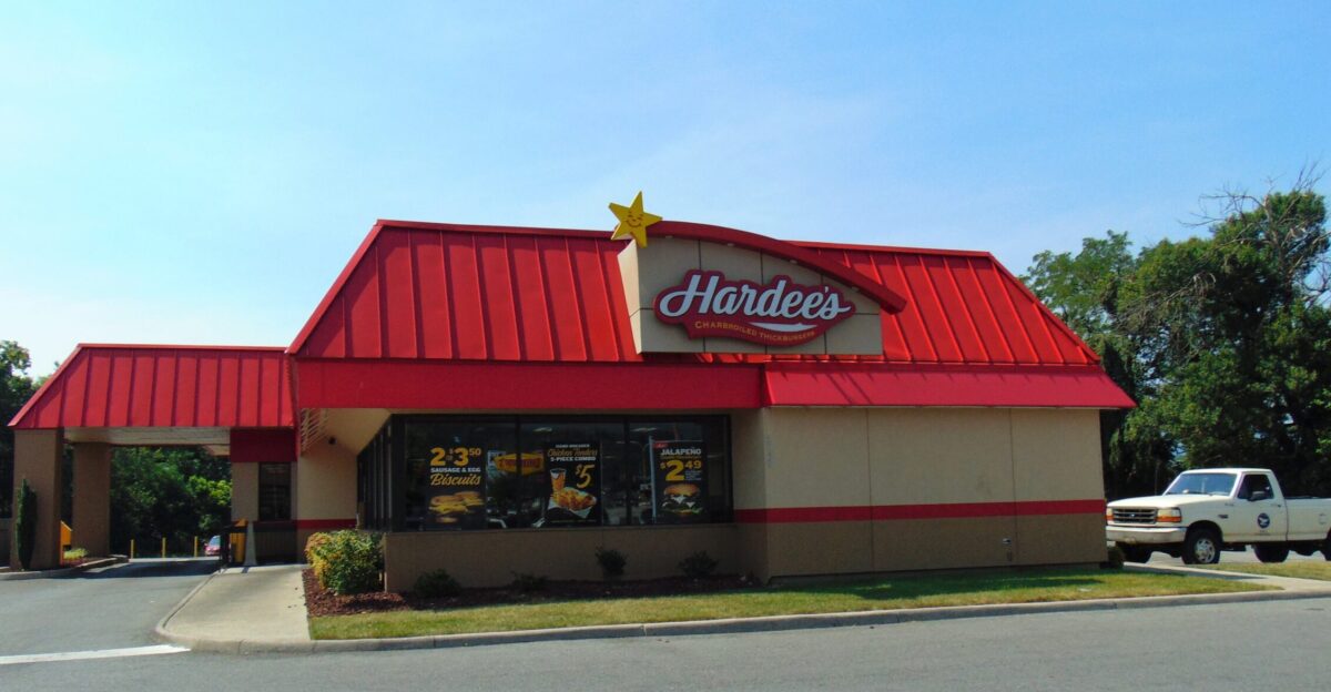 I ran into this Hardee s while going up the country in Salem Virginia