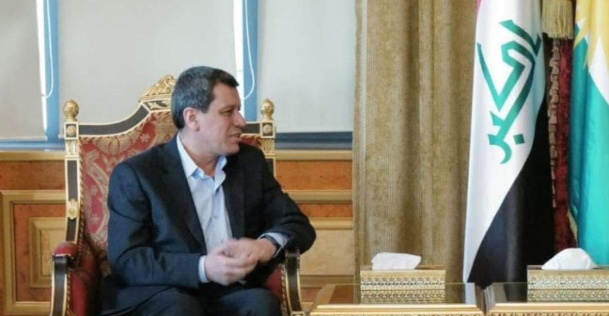 Meeting between Mazloum Ebdi and Masoud Barzanî