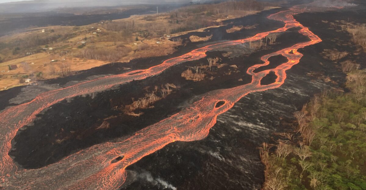 Eruption and Summit Collapse - Hawai i Volcanoes National