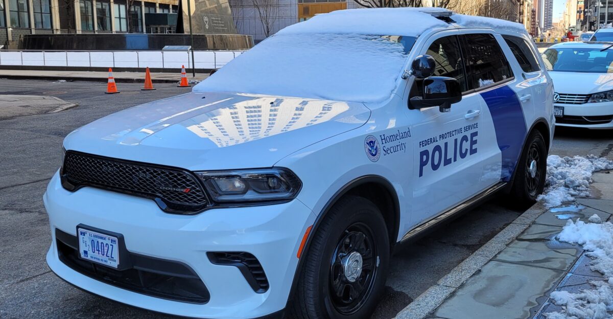 Homeland Security Vehicle in New York City February 2024