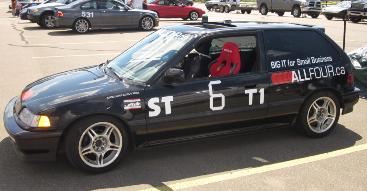 Honda Civic Si 1990 Hatchback - SCCA ASN Solo2 Autoslalom Car - Street Touring ST category