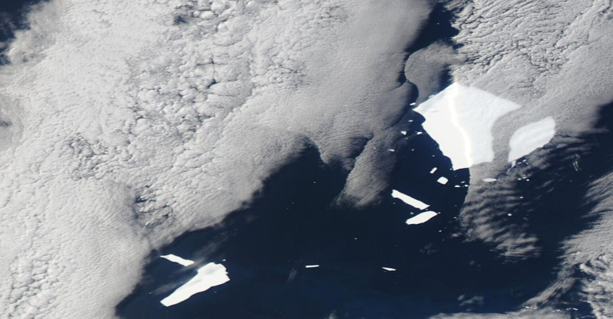 Iceberg A23A Splinters