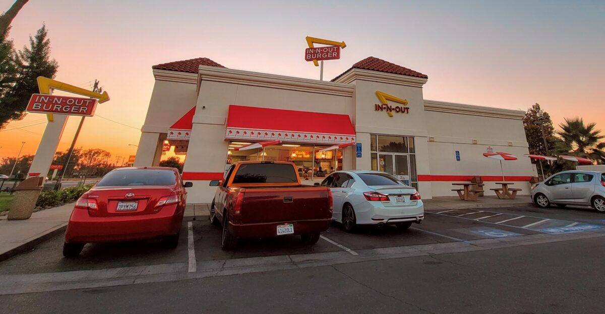 In-N-Out Burger in NW Fresno California