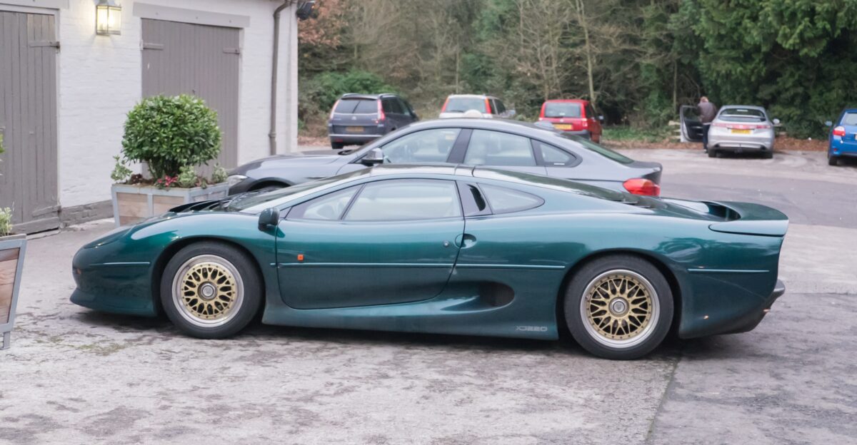 A 1997 Jaguar XJ220