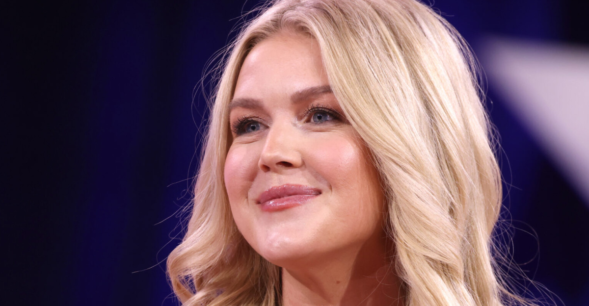 <p>White House Press Secretary Karoline Leavitt speaking at the 2025 Conservative Political Action Conference (CPAC) at the Gaylord National Resort & Convention Center in National Harbor, Maryland.
</p>
Please attribute to Gage Skidmore if used elsewhere.