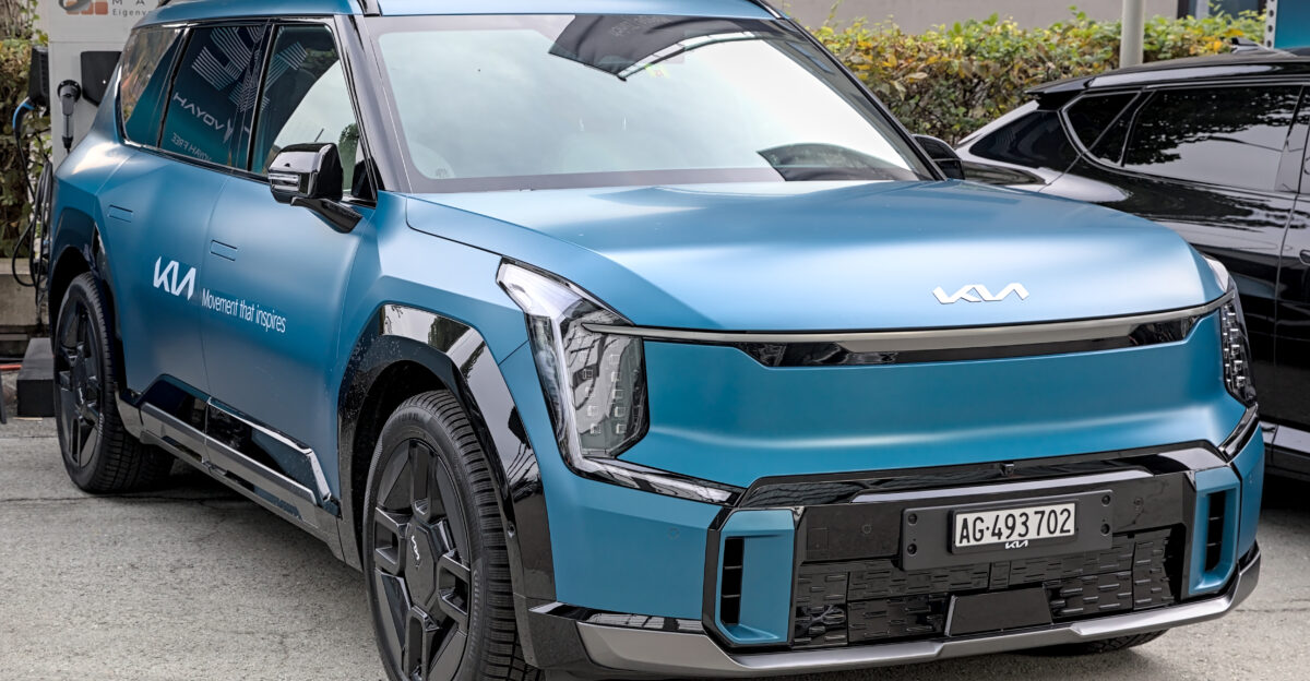 Kia EV9 GT-Line at Auto Z rich 2023