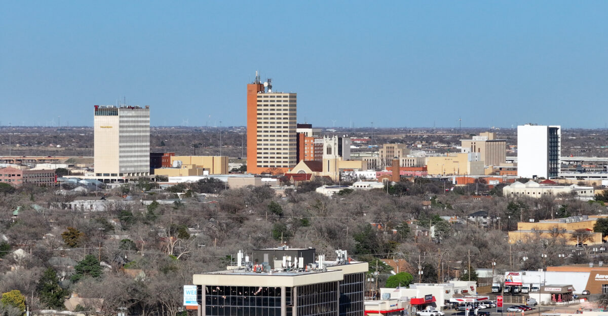 Lubbock Texas skyline