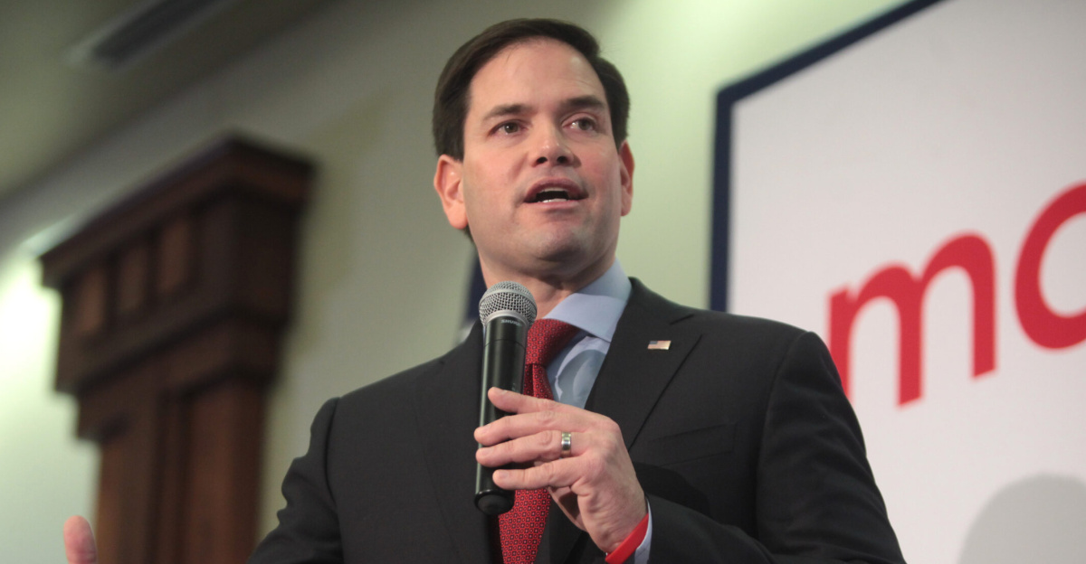 <p>U.S. Senator Marco Rubio speaking with supporters at a campaign rally featuring U.S. Senator Joni Ernst at the Forte Banquet Center in Des Moines, Iowa.
</p>
Please attribute to Gage Skidmore if used elsewhere.