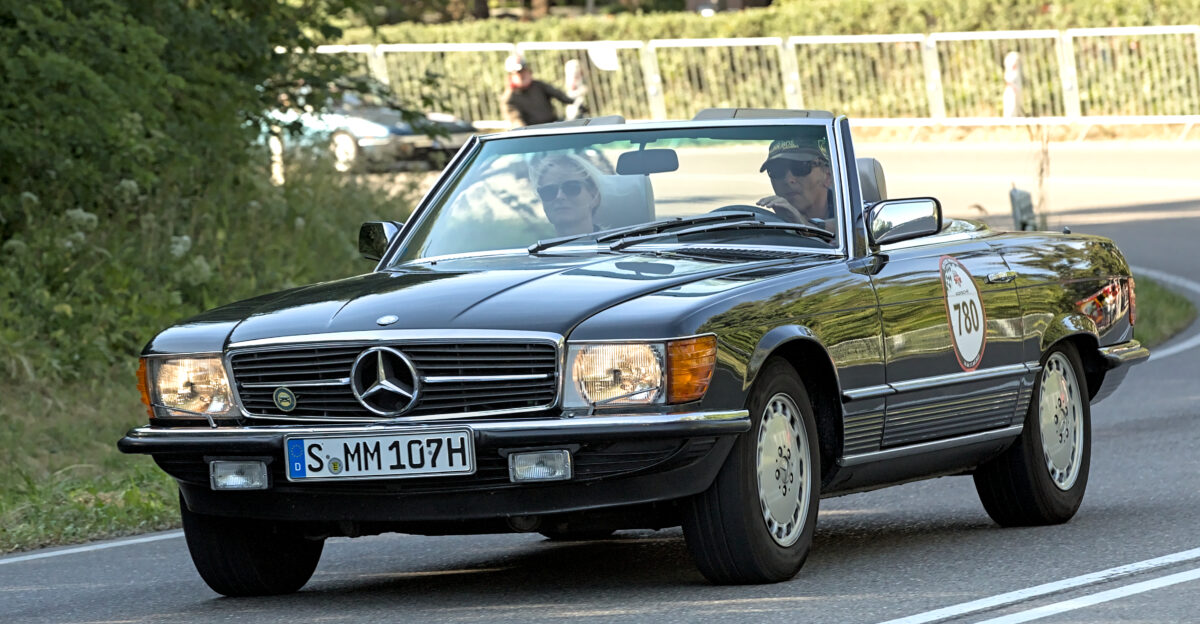 Mercedes-Benz R107 SL at Solitude Revival