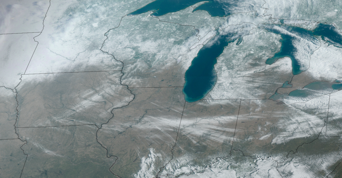 Midwest Snow Streaks Fade in Mid-March Sun