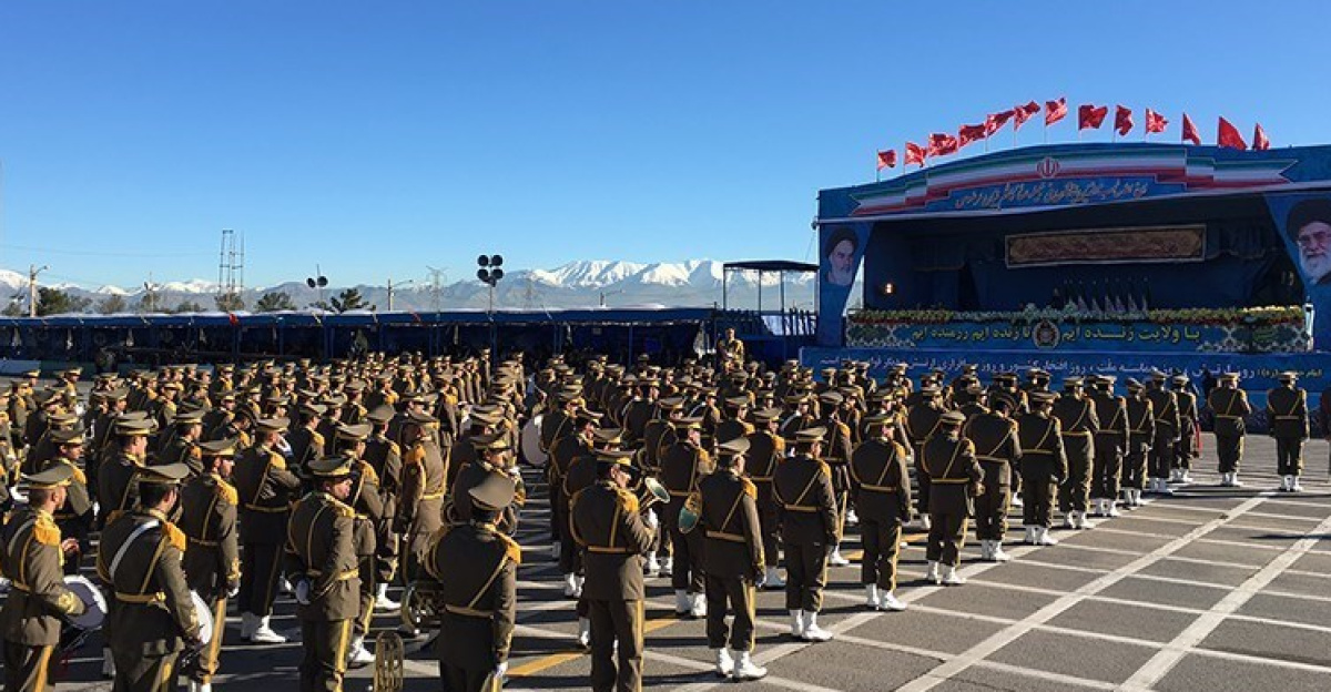 Iran Army parade in 29 Farvardin (17 April).