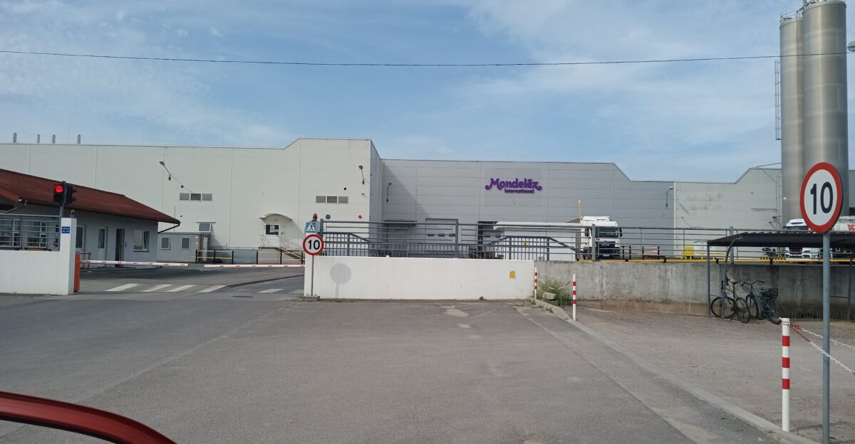 Mondel z factory in Tomasz w Mazowiecki Poland