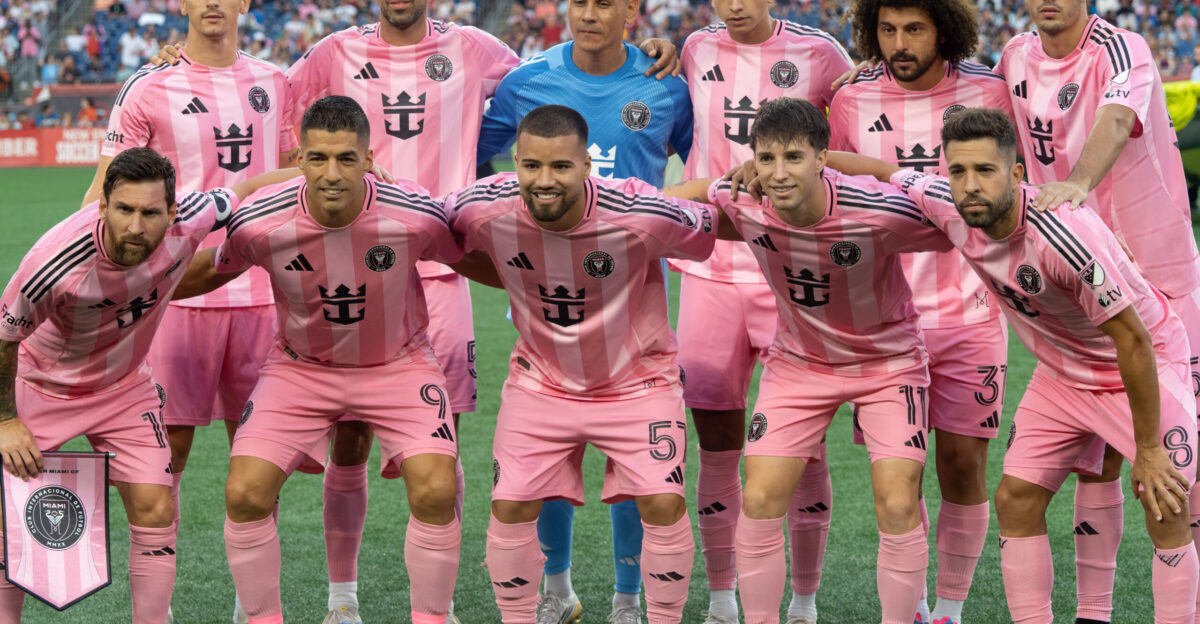 Inter Miami Starting XI during New England Revolution vs Inter Miami on July 9 2025
