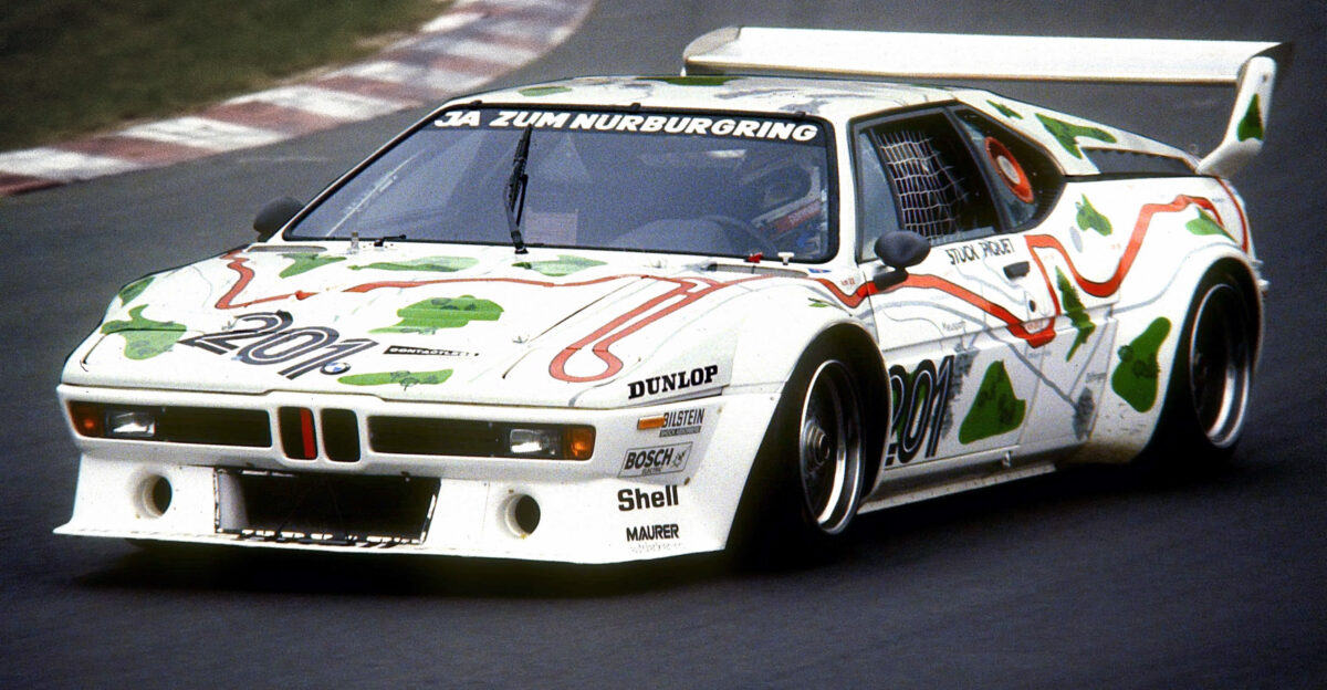 BMW M 1 driven by Nelson Piquet