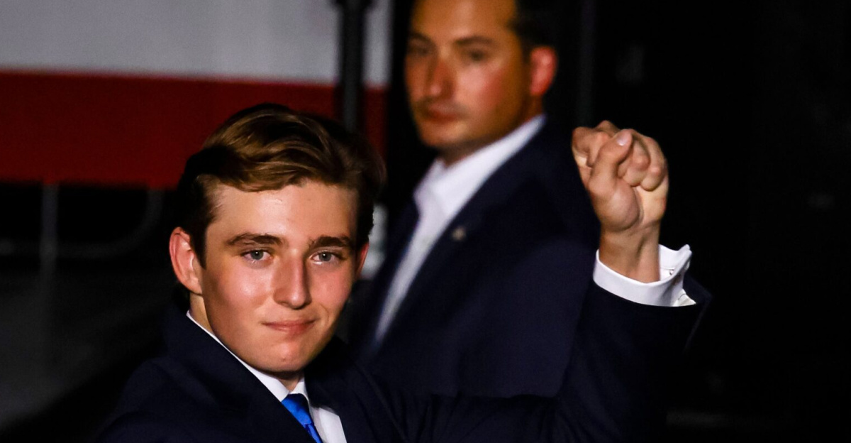 Barron Trump has been helping his dad with podcast strategy ...