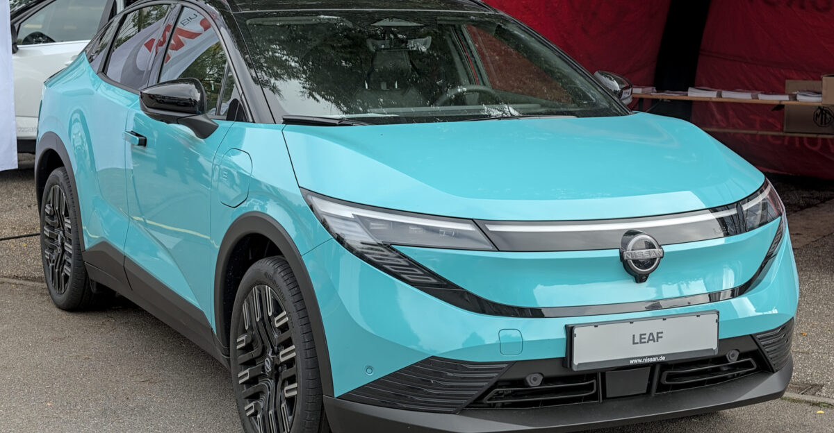 Nissan Leaf ZE2 at autoMOBIL T bingen 2025